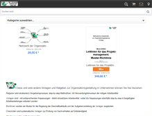Tablet Screenshot of orgware-online.de